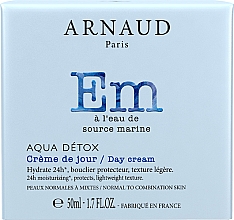 Tagesgesichtscreme für normale und Mischhaut - Arnaud Aqua Detox Day Cream — Bild N2