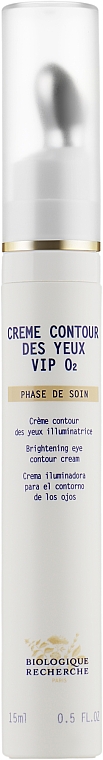 Aufhellende Creme für die Augenpartie - Biologique Recherche Oxygenanting Eye Contour Cream — Bild N1