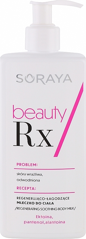 Regenerierende und beruhigende Körpermilch - Soraya Beauty Rx — Bild N1