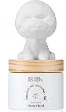Raumerfrischer - Round A‘Round Puppy Fluffy Bichon White Floral — Bild N1