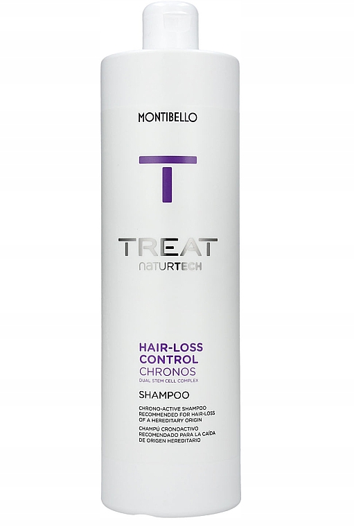 Shampoo gegen Haarausfall - Montibello Treat NaturTech Hair-Loss Control Chronos Shampoo — Bild N2