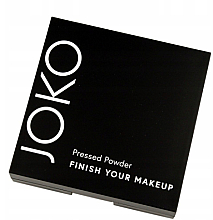 Gepresster Gesichtspuder - Joko Puder Prasowany Finish Your Make Up — Bild N1