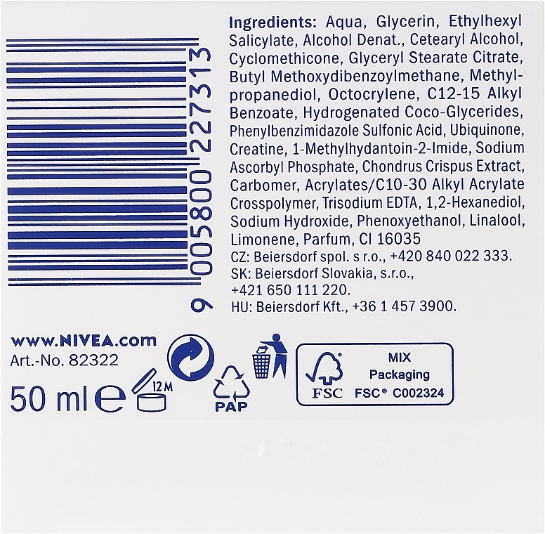 Anti-Falten Gesichtscreme - NIVEA Q10 Plus Energizing Anti-Wrinkle Day Cream SPF15 — Bild N3