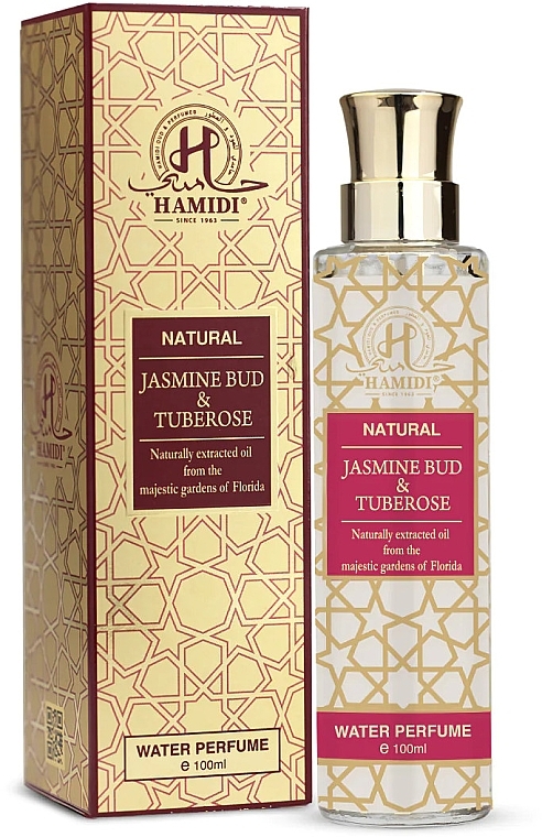 Hamidi Natural Jasmine Bud & Tuberose Water Perfume - Parfum — Bild N2