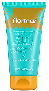3in1 Reinigungsgel für Mischhaut und fettige Haut - Flormar Cleansing Gel 3in1 Combination & Oily Skin — Bild N1