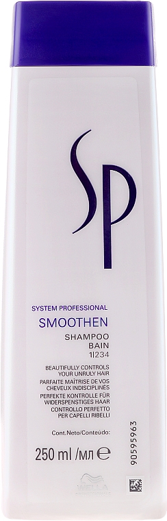 Shampoo für widerspenstiges Haar - Wella SP Smoothen Shampoo — Bild N3