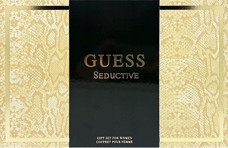 Guess Seductive - Duftset (Eau de Toilette 75 ml + Eau de Toilette 15 ml + Körperlotion 100 ml + Kosmetiktasche 1 St.) — Bild N2