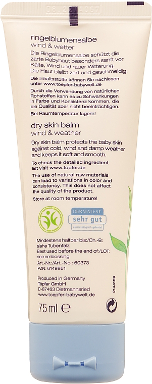 Kinderschutzcreme - Topfer Babycare Baby Dry Skin Balm — Bild N2