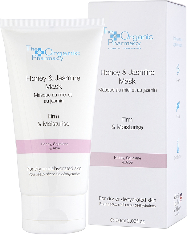Maske für dehydrierte Haut - The Organic Pharmacy Honey & Jasmine Mask — Bild N1