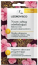 Düfte, Parfümerie und Kosmetik Zweistufige verjüngende Gesichtsbehandlung für die Nacht - Uzdrovisco