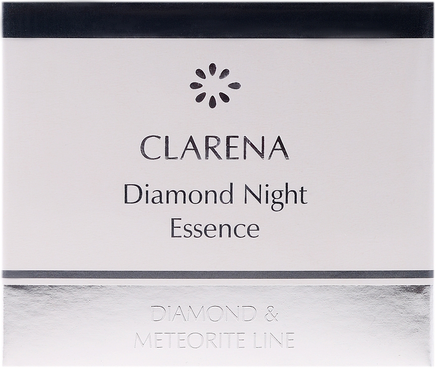 Luxuriöse und konzentrierte Nachtcreme mit Diamantstaub - Clarena Anti Age De LUX Line Diamond Night Essence — Bild N2