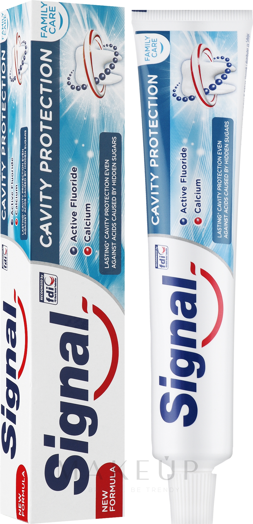 Zahnpasta Cavity Protection - Signal Family Cavity Protection Toothpaste — Bild 75 ml