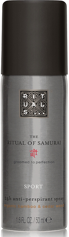 Deospray Antitranspirant mit Bambus und Zedernholz - Rituals The Ritual Of Samurai Sport Anti-Perspirant Spray — Bild N1