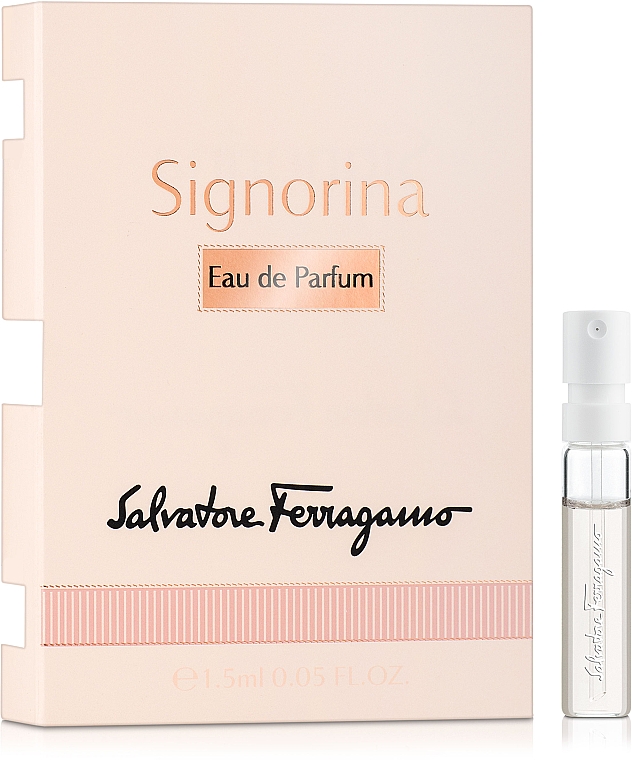 GESCHENK! Salvatore Ferragamo Signorina - Eau de Parfum (Probe) — Bild N1