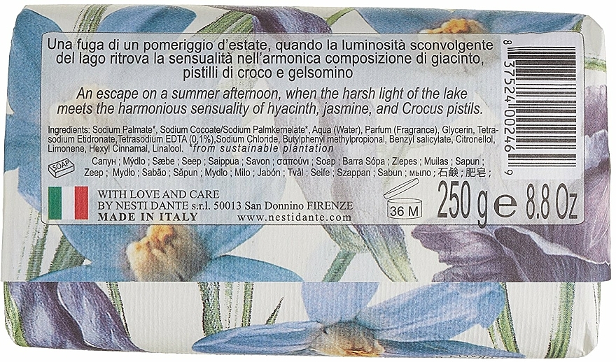 Naturseife Lago di Como - Nesti Dante Natural Soap Lago di Como Dolce Vivere Collection — Bild N2