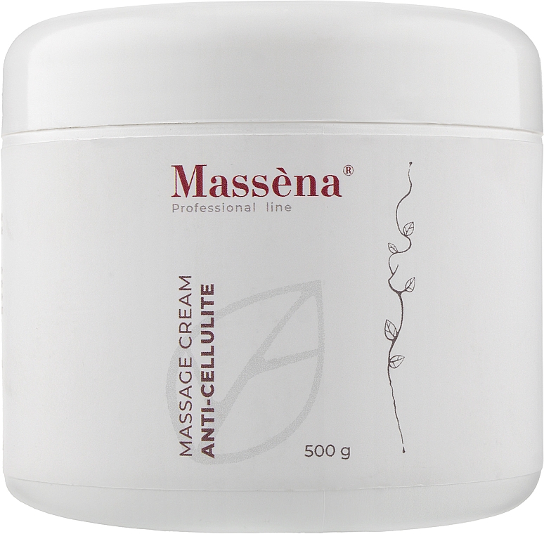 Anti-Cellulite-Massagecreme für den Körper - Massena Cellulite`s Blemishes Massage Cream — Bild N1