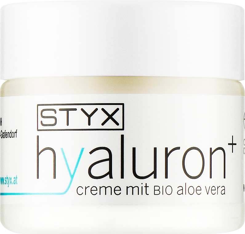 Gesichtscreme mit Hyaluronsäure - Styx Naturcosmetic Hyaluron+ Serum Creme Mit Bio Aloe Vera — Bild N1