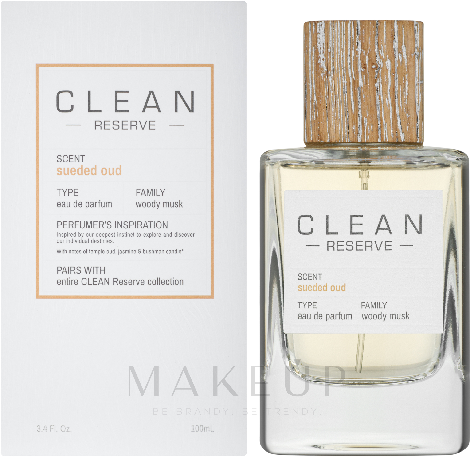 Clean Reserve Sueded Oud - Eau de Parfum — Bild 100 ml