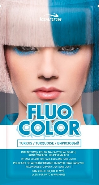 Tönungsshampoo - Joanna Fluo Color — Foto Blau