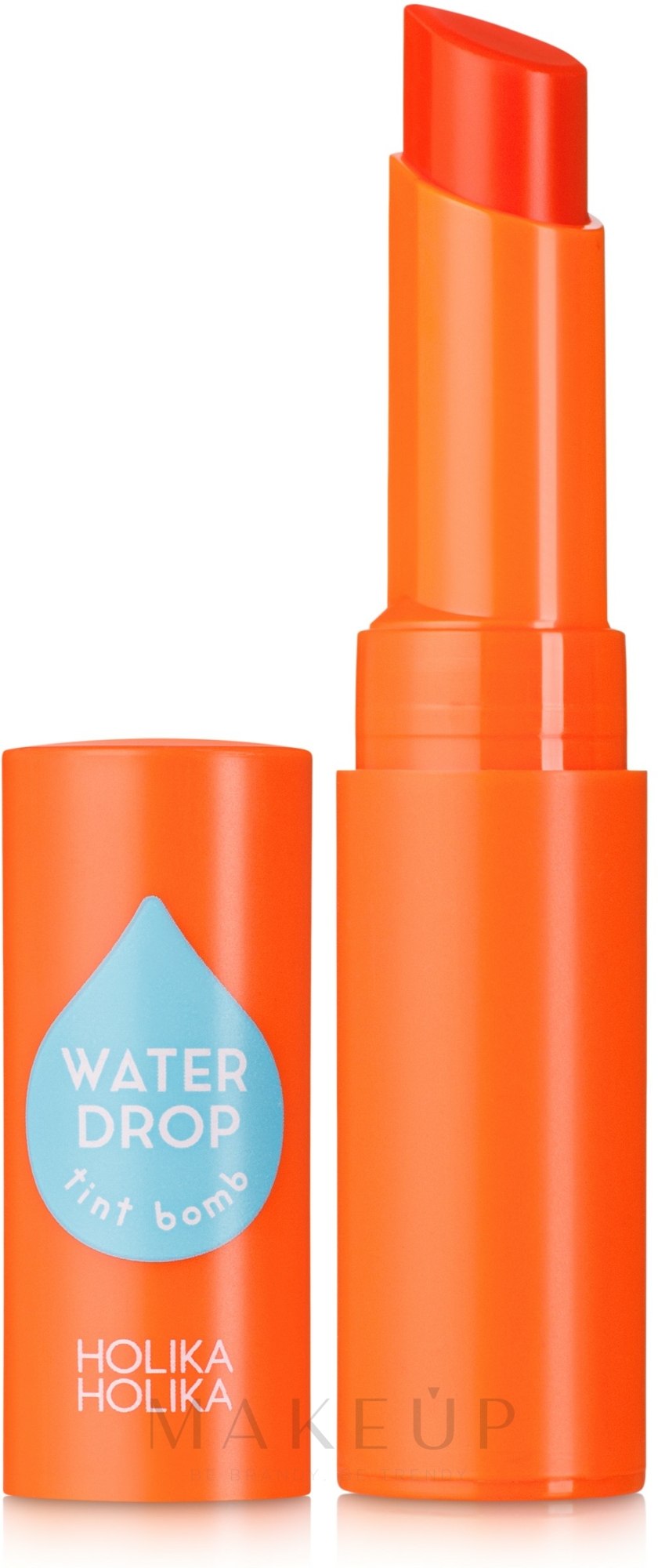 Feuchtigkeitsspendender Lippenstift - Holika Holika Water Drop Tint Bomb — Bild 03 - Orange Water