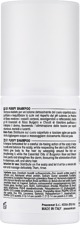 GESCHENK! Normalisierendes und reinigendes Shampoo - Napura S1 Purify Shampoo  — Bild N2