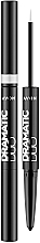 Düfte, Parfümerie und Kosmetik 2in1 Bleistift und Eyeliner - Avon Dramatic Duo 2 In 1 Pencil And Liquid Eyeliner