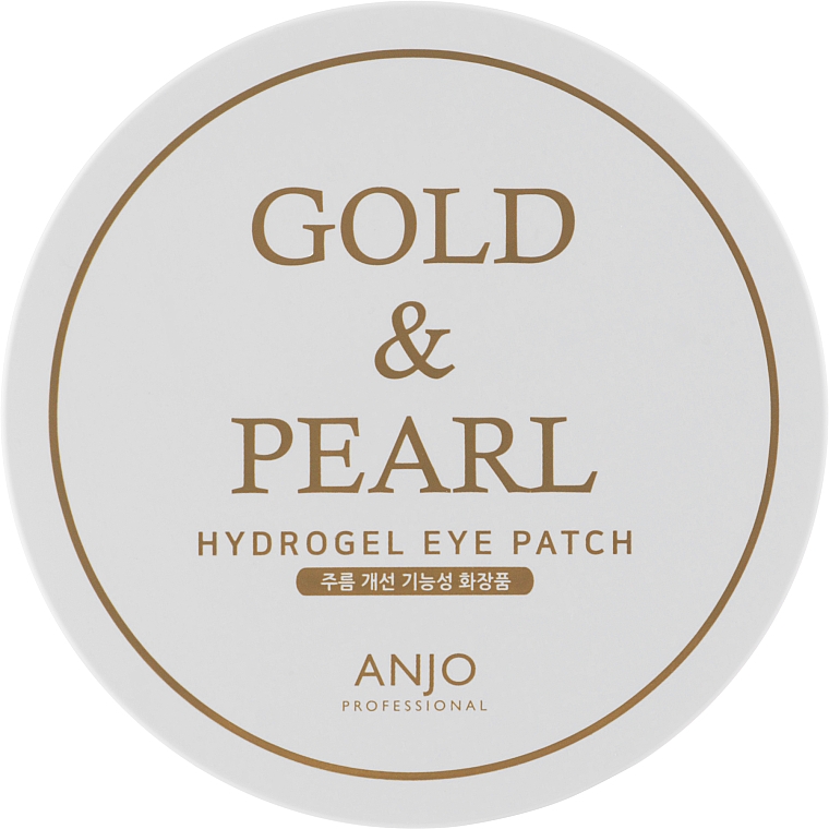 Hydrogel-Augenpatches mit Gold und Perlen - Anjo Professional Gold & Pearl Hydrogel Eye Patch — Bild N1