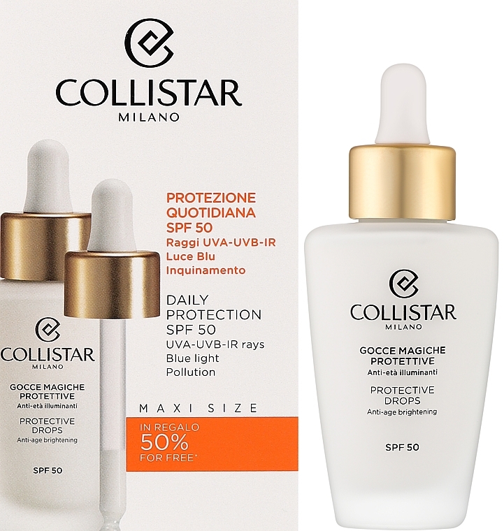 Schützendes Gesichtsserum - Collistar Protective Drops SPF 50 — Bild N2