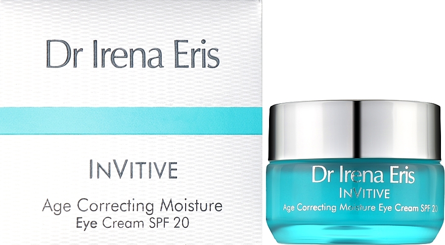 Nachtcreme mit Sojaproteinen und Reis für die Augenpartie - Dr. Irena InVitive Age Correcting Moisture Eye Cream SPF20 — Bild N2