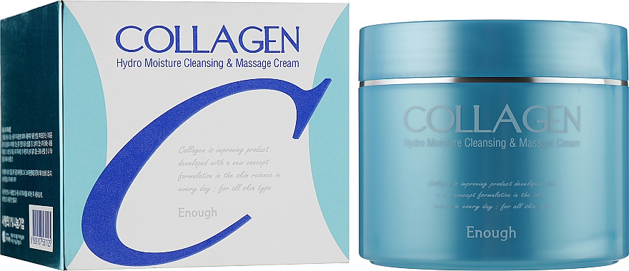 Feuchtigkeitsspendende Massagecreme für den Körper mit Kollagen - Enough Collagen Hydro Moisture Cleansing Massage Cream — Bild N2