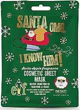 Düfte, Parfümerie und Kosmetik Aufhellende Gesichtsmaske - Mad Beauty Elf Santa Cosmetic Sheet Mask