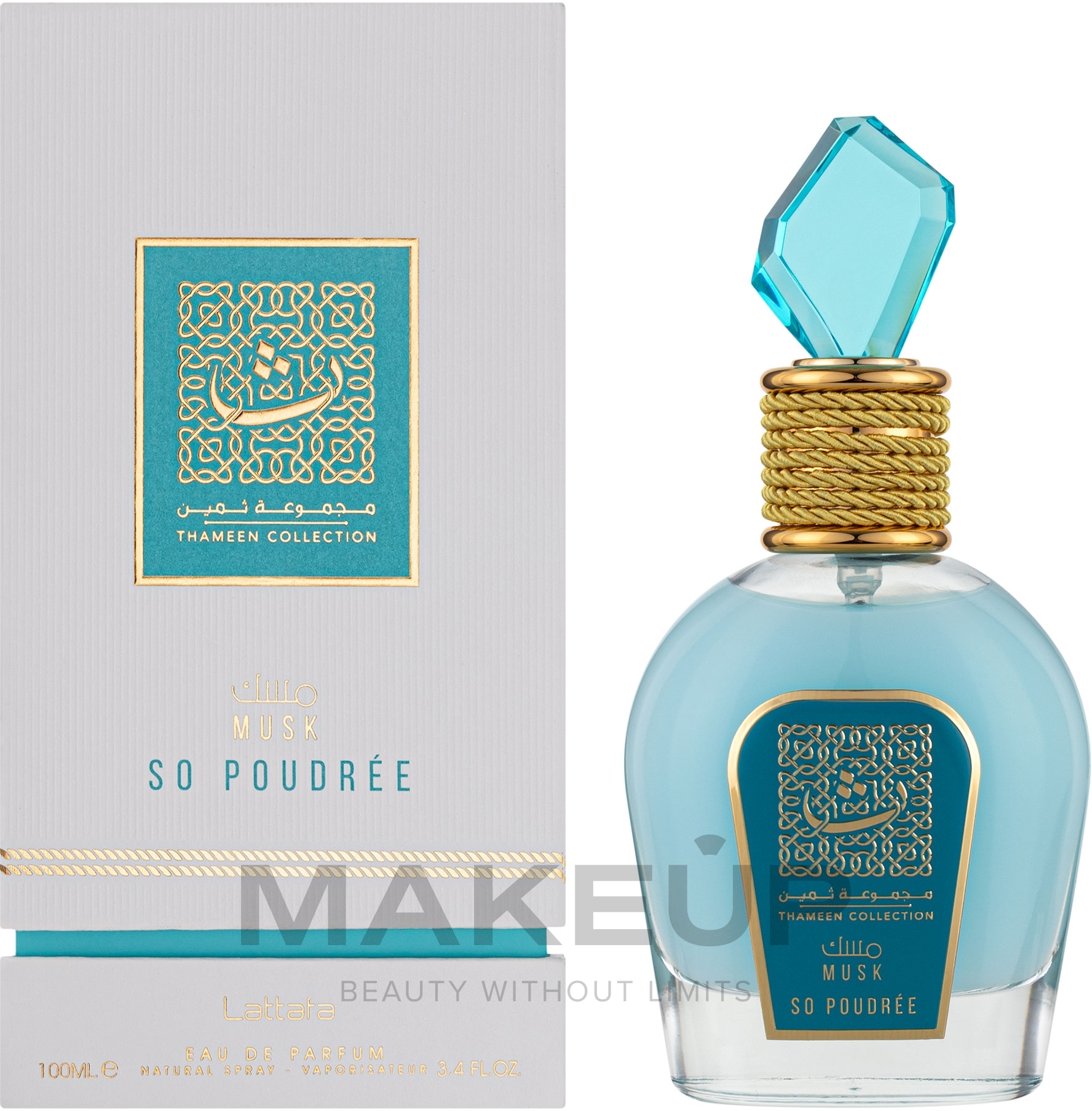 Lattafa Perfumes Thameen Collection Musk So Poudree - Eau de Parfum — Bild 100 ml