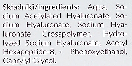 Feuchtigkeitsspendendes Gesichtsserum - APIS Professional Hyaluron 4D + Argireline Peptide — Bild N4