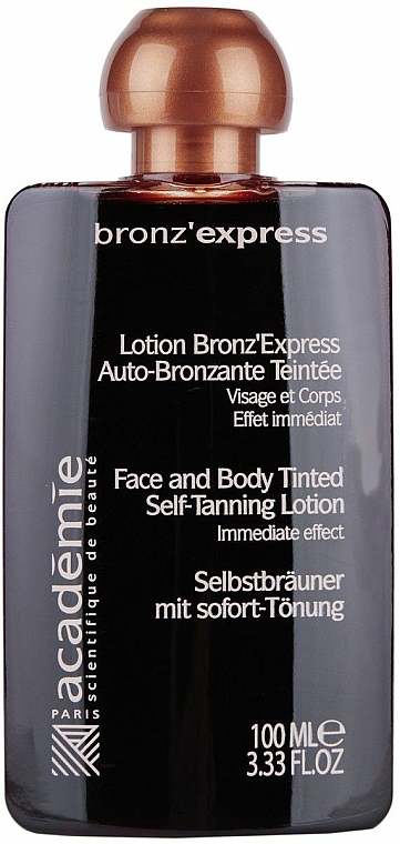 Selbstbräunungslotion für Gesicht und Körper - Academie Bronz’Express Lotion — Bild N2