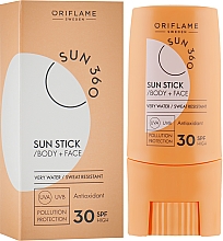 Düfte, Parfümerie und Kosmetik Sonnenschutzstick für Gesicht und Körper SPF 30 - Oriflame Sun 360 Sun Stick SPF 30