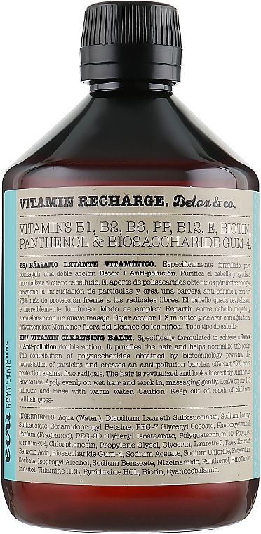 Vitamin-Antioxidans-Shampoo - Eva Professional Vitamin Recharge Detox — Bild N3