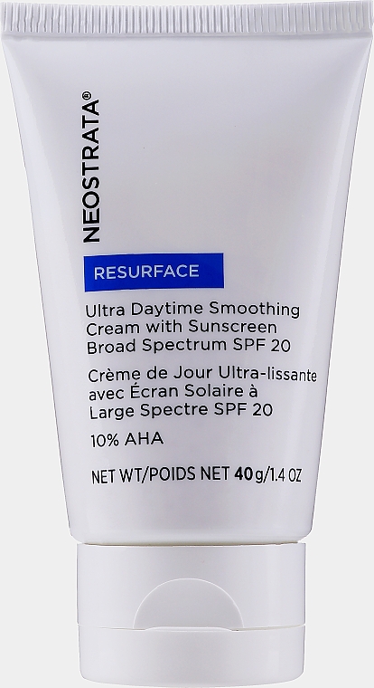 Glättende Gesichtscreme mit 10% AHA-Säuren und SPF 20 - Neostrata Resurface Ultra Daytime Smoothing Cream — Bild N1