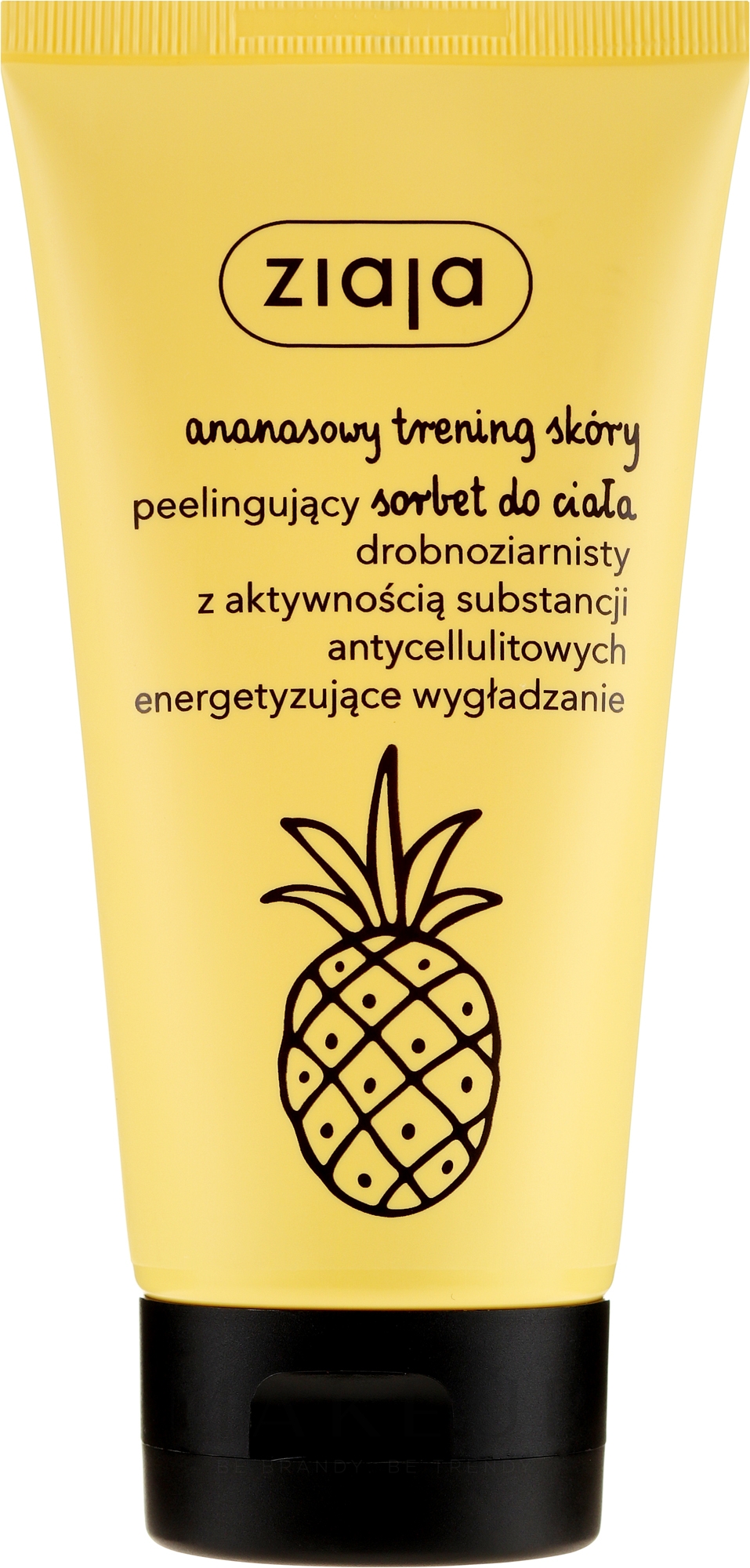 Glättendes und energetisierendes Anti-Cellulite Körperpeeling mit Ananasextrakt - Ziaja Pineapple Body Scrub — Bild 160 ml