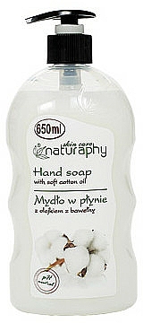 Flüssige Handseife mit Baumwollöl - Naturaphy Hand Soap — Bild N1
