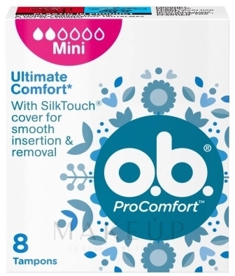 Tampons ProComfort Mini 8 St. - O.b. ProComfort Mini Dynamic Fit Tampons — Bild 8 St.