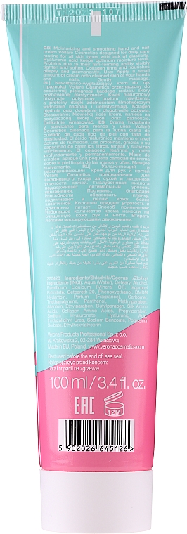 Feuchtigkeitsspendende Handcreme - Vollare Cosmetics De Luxe Hand Cream Long Lasting Hydration — Foto N2