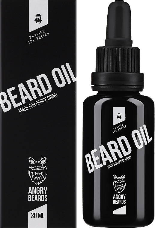 GESCHENK! Bartöl - Angry Beards Khalifa The Sheikh Beard Oil — Bild N2