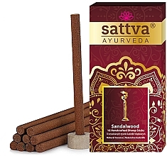 Düfte, Parfümerie und Kosmetik Räucherstäbchen - Sattva Ayurveda Sandalwood Dhoop Sticks