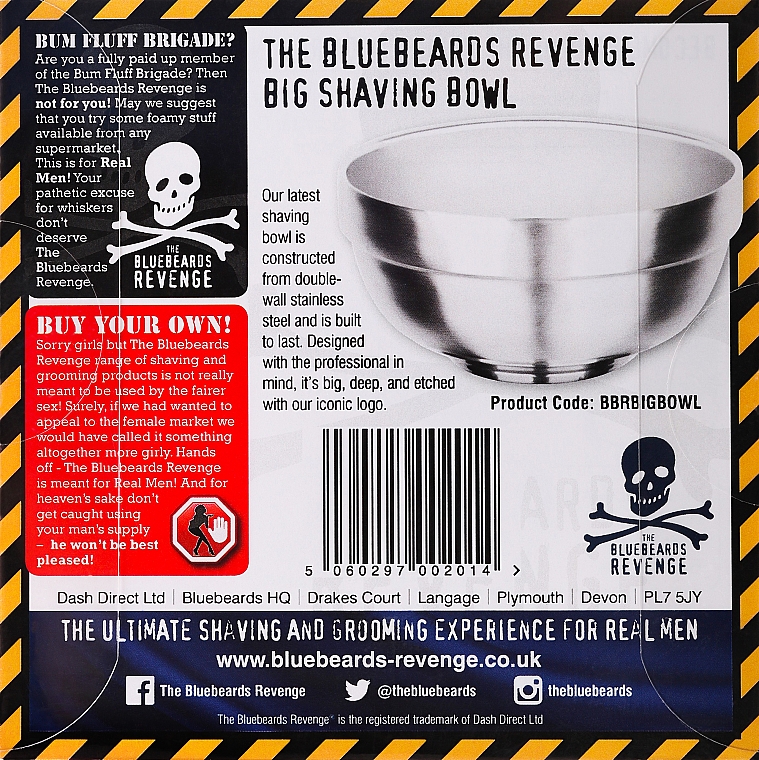 Rasierschale - The Bluebeards Revenge Big Shaving Bowl — Bild N2