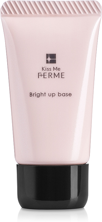 Flüssige Foundation mit Hyaluronsäure, Kollagen & Kamillenextrakt - Isehan Kiss Me Ferme Bright up Base — Bild N1