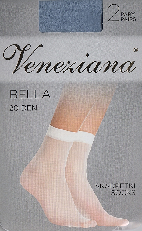 Socken für Frauen Bella 20 Den grigio - Veneziana — Bild N1