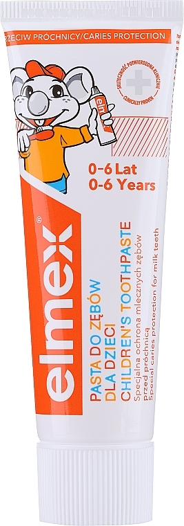 Kinderzahnpasta mit Aminfluorid 0-6 Jahre - Elmex Childrens Toothpaste — Bild N2