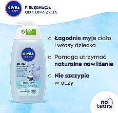 Duschgel für Babys 500 ml mit Pumpe - Nivea Baby — Bild N3