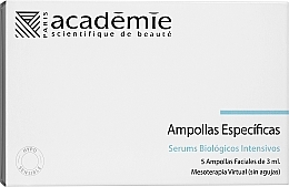 Gesichtsampullen mit Nerzöl - Academie Ampoules With Mink Oil — Bild N1