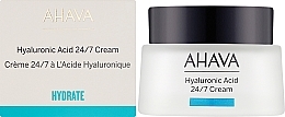 Gesichtscreme mit Hyaluronsäure 24/7 - Ahava Hyaluronic Acid — Bild N2